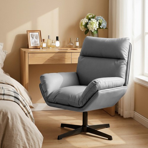 Accent chair with 360 swivel - chair,