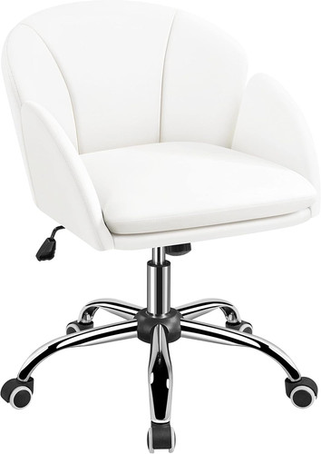 Faux leather desk chair cute - chair,