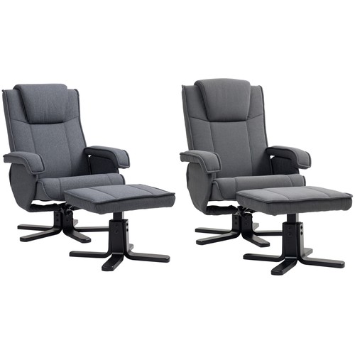 Homcom recliner armchair with - recliner,