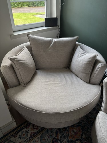 Lorella swivel cuddle chair - swivel,