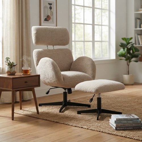 Modern swivel armchair - swivel,