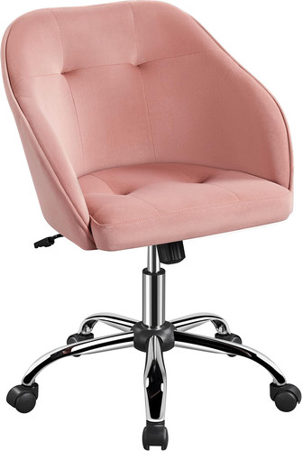 Velvet ergonomic office vanity - velvet,