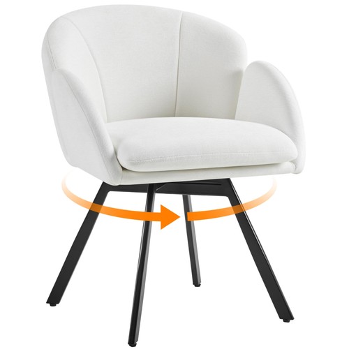 Yaheetech swivel tub chair - swivel,