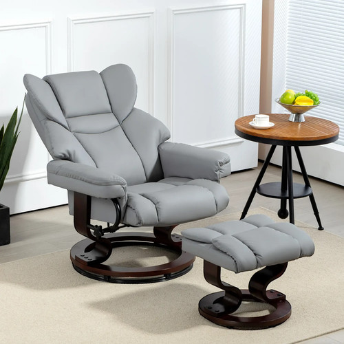 Manual reclining armchair - reclining,